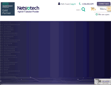 Tablet Screenshot of netsotech.com